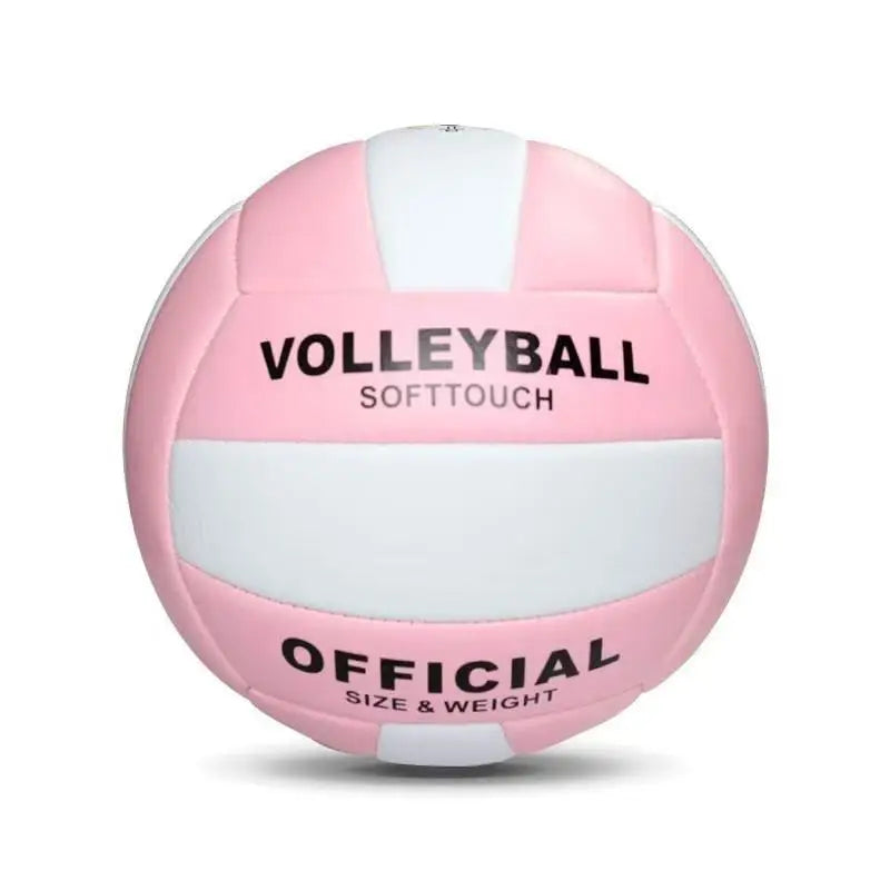 1 pelota de voleibol de tamaño 5, suave, para interiores y exteriores, para juegos, entrenamiento en gimnasio, playa, para principiantes, adolescentes, deportes.