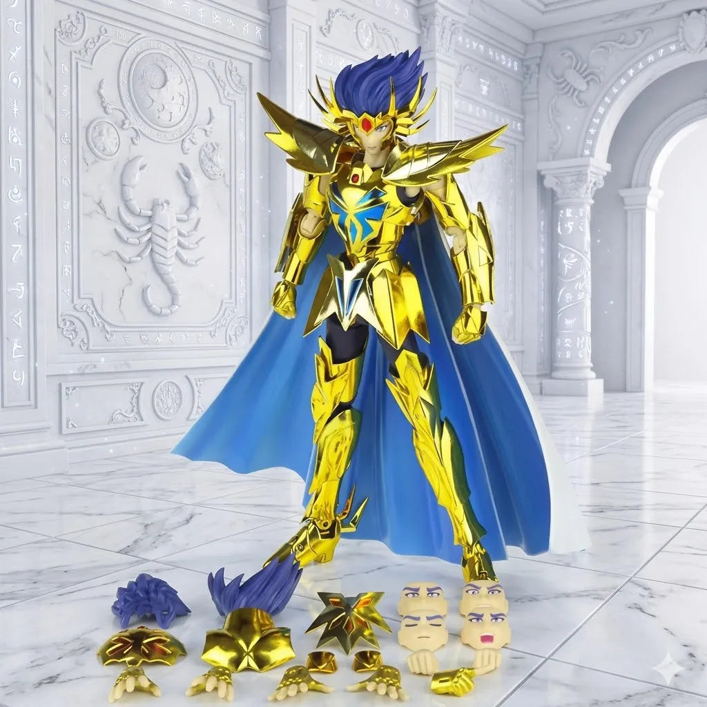 [Envío en 9 horas] CSMetal Armor Model Saint Seiya Myth Cloth EX Máscara de Muerte de Cáncer Figura de acción de los Caballeros del Zodiaco dorados