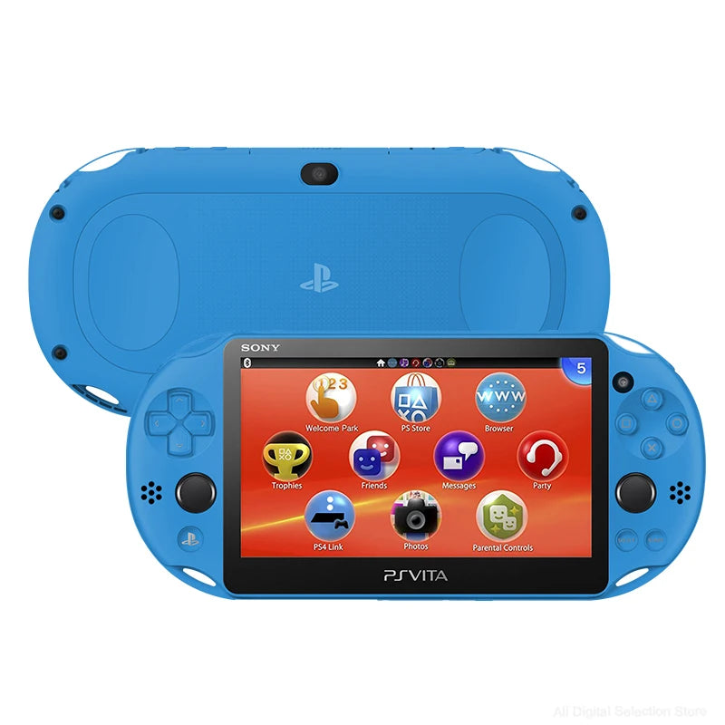 Consola Original Sony PSVita 2000 PS Vita 2000 Slim con Juegos Gratis de la Tienda PKGJ, Tarjeta de Memoria de 64GB/128GB PSV2000