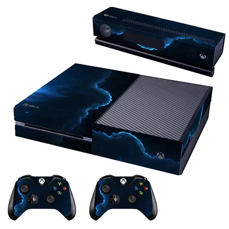 Pegatina de piel para consola de juegos Xbox One, funda protectora de vinilo, funda para mando de Xbox One, accesorios para mando