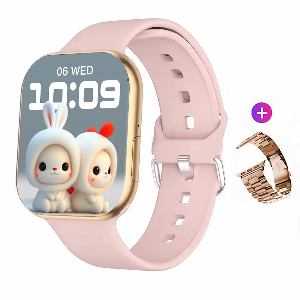 iOS New Watch Series 11 Smartwatch Ultra HD AMOLED Heart Rate GPS IP68 Waterproof Sport Fitness Wireless Call Original Bracelet
