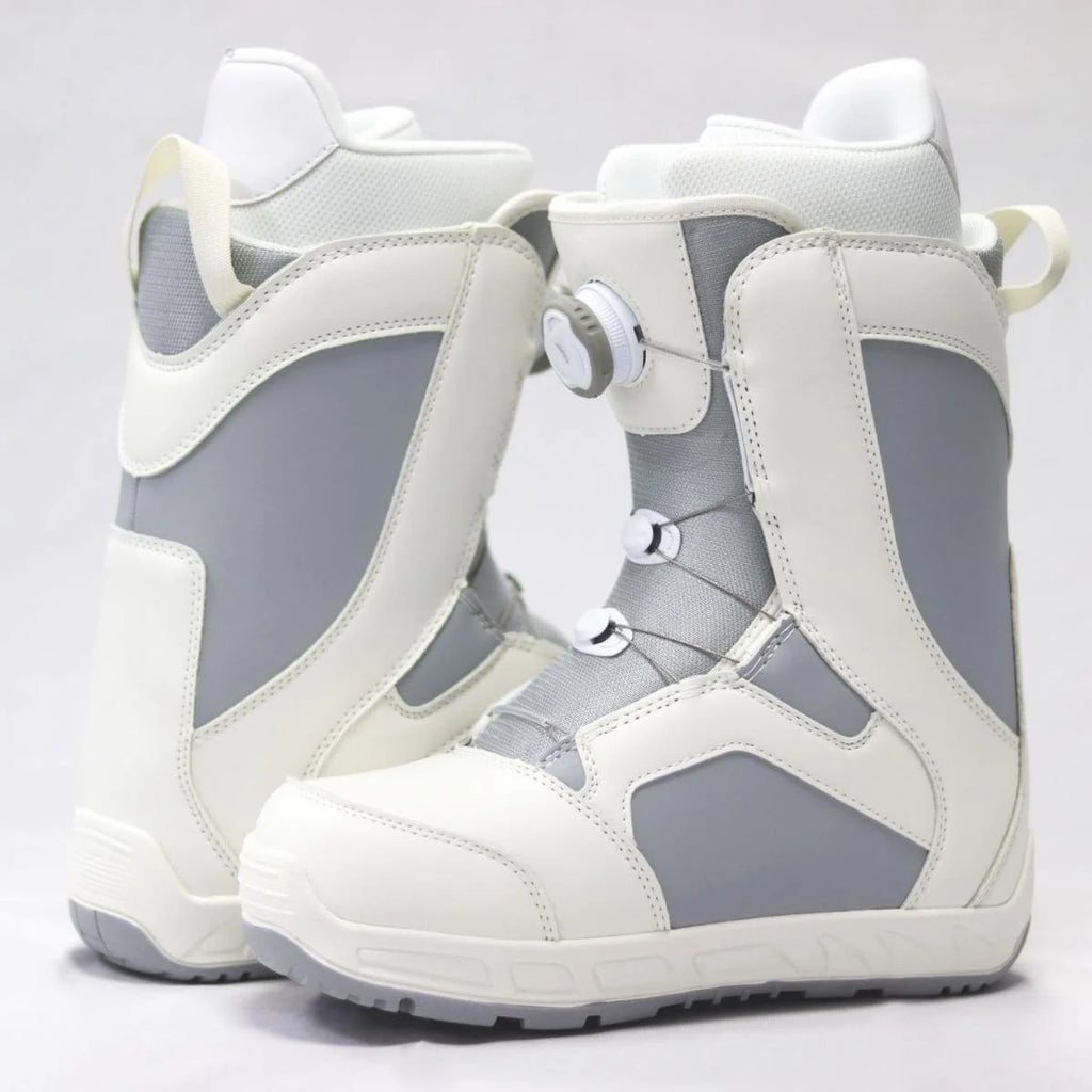 Botas de Snowboard ATOP de Invierno de Ajuste Rápido para Adultos y Niños Unisex - Botas de Esquí Cálidas, Impermeables y Antideslizantes