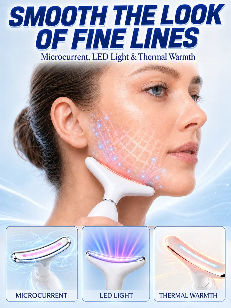 Removedor de Arrugas para Rostro y Cuello, Máquina de Lifting Facial y de Cuello, Dispositivo de Belleza para el Cuello, Máquina de Tensado de Piel