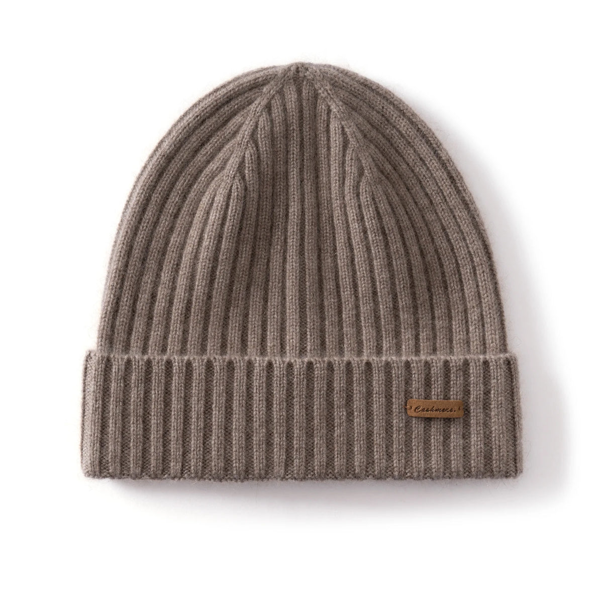 MERRILAMB 100% gorro de Cachemira Natural para mujeres/hombres, gorro suave y cálido para exteriores, gorro acanalado para invierno, gorros de punto informales Unisex sólidos