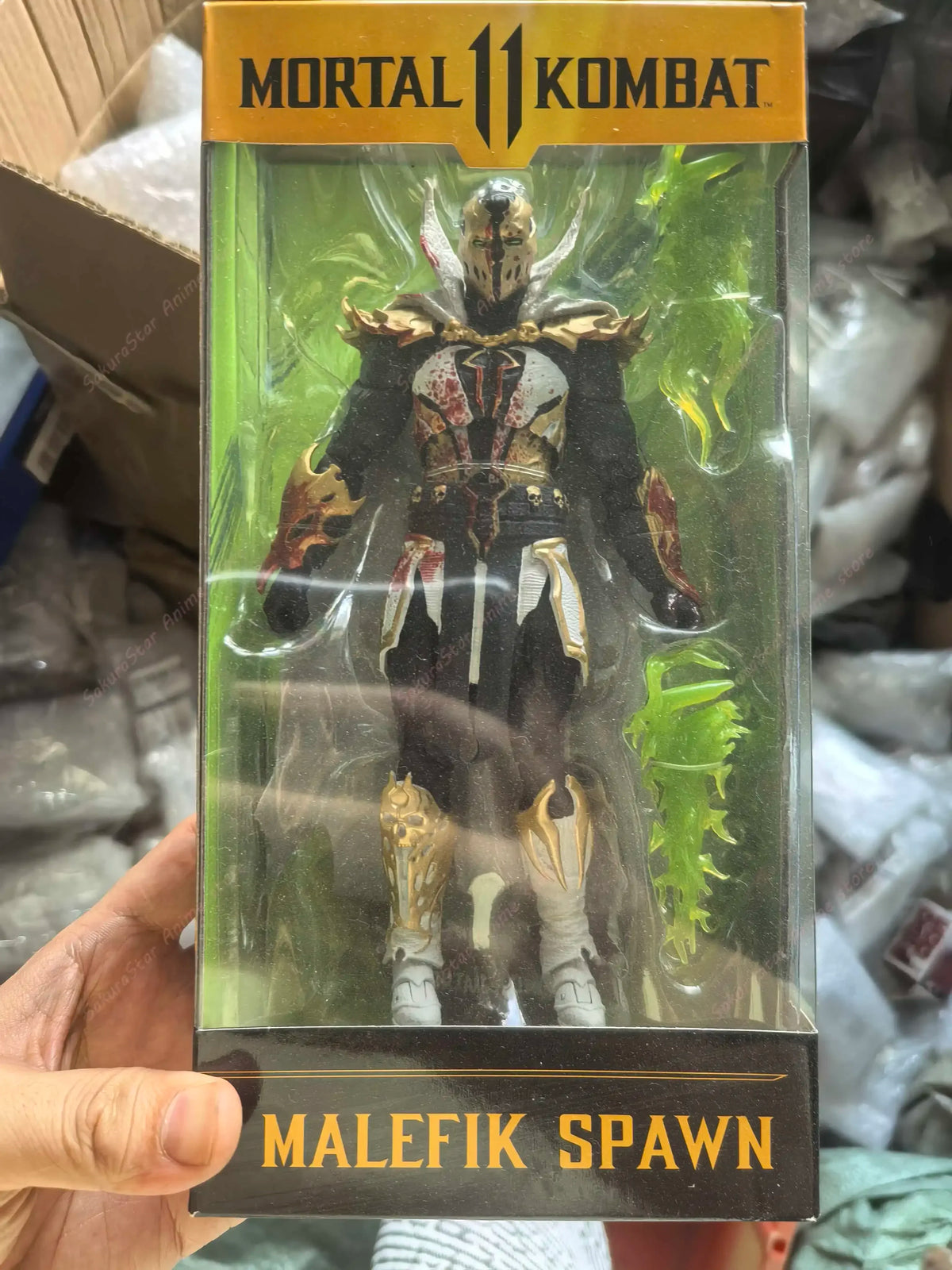 【En stock】Mortal Kombat Spawn Sub Zero Scorpion Kitana Liu Kang Figura de acción articulada de 7 pulgadas 17 cm Modelo de juguete coleccionable del juego