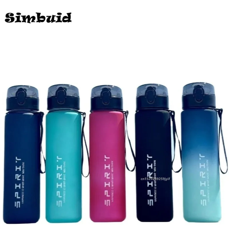Botella de agua deportiva de gran capacidad de 800ml, vaso de plástico a prueba de fugas con báscula de tiempo, adecuado para viajes, Fitness y deportes