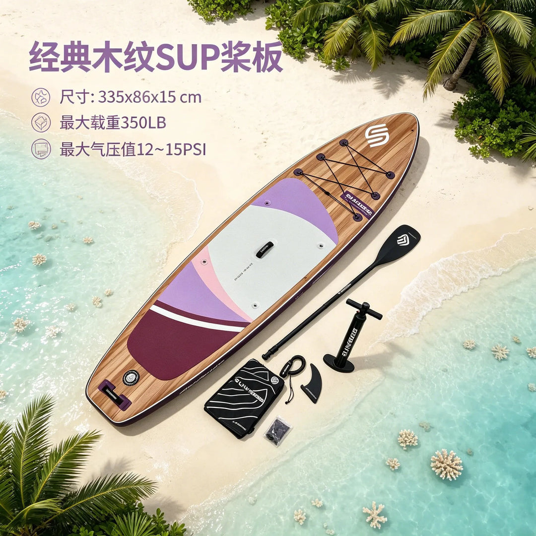 Tabla de Paddle Surf Inflable, Tabla de Surf, Tabla de Stand Up Paddle para Principiantes