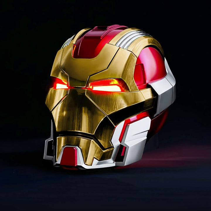 En Stock: Casco de Iron Man Mark17 con Control por Voz, Apertura y Cierre Automático Eléctrico, Máscara Mecha Usable, Regalo Personalizado para Fans
