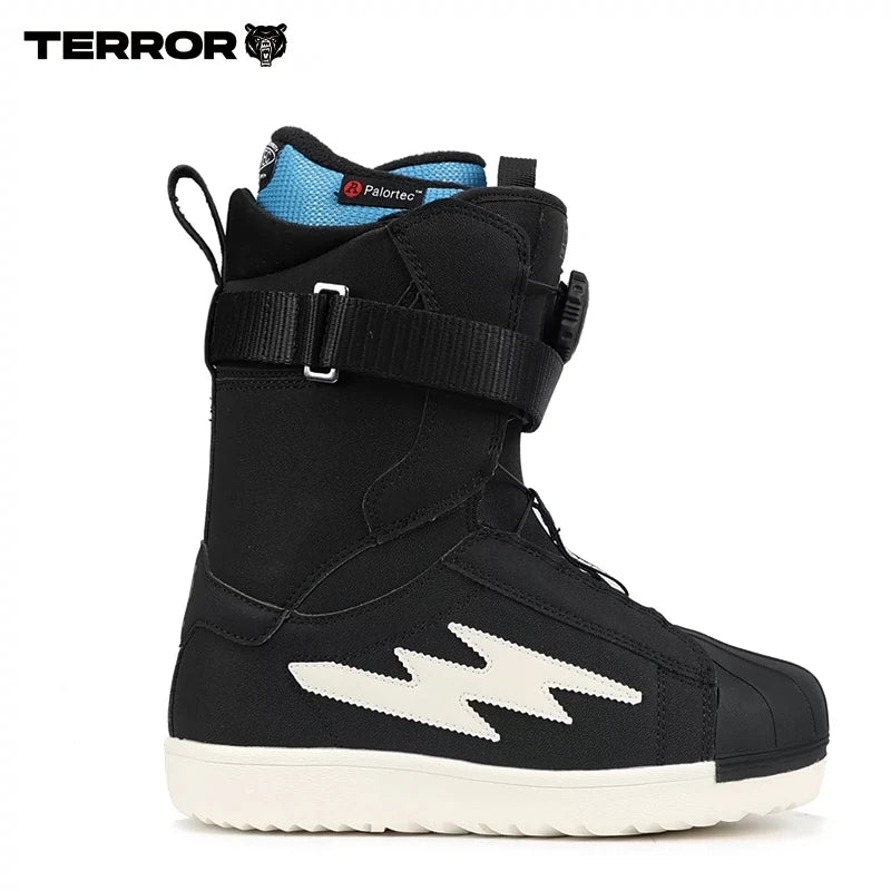 Botas de Snowboard TERROR |   Calzado de Invierno para Hombre y Mujer, Fácil de Poner, Forro Térmico Polartec, Cierre de Dial NX