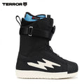 Botas de snowboard TERROR Lightning Quick Fit con forro Polartec, sistema NX Dial, calce rápido, zapatos de invierno para hombre