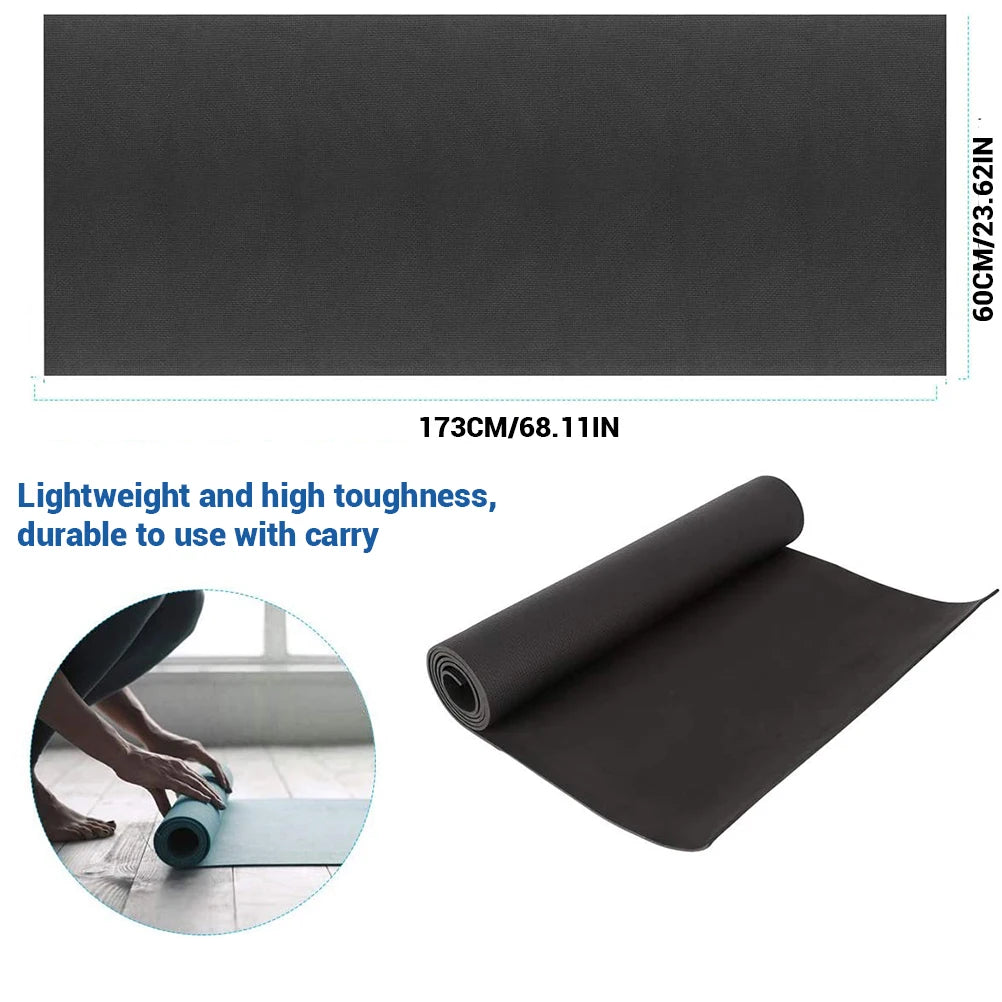 Esterilla de yoga EVA de 4 mm, esterilla de fitness antideslizante, esterilla delgada para yoga, esterilla para ejercicios en casa, gimnasio y pilates, esterilla de fitness.
