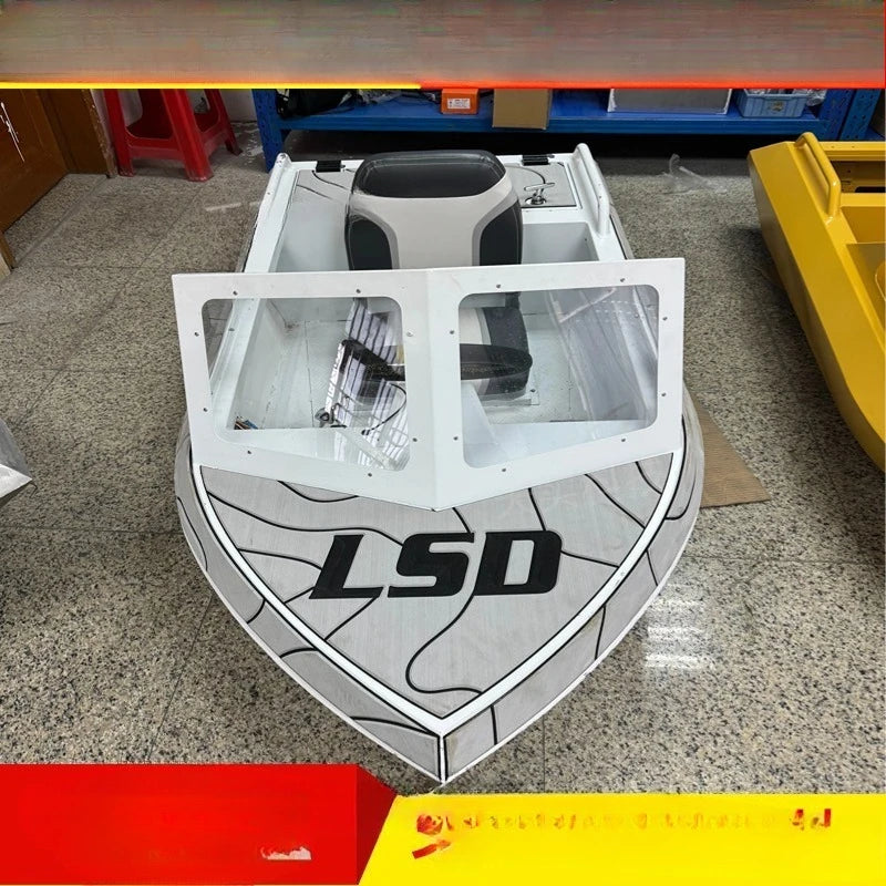 Lanchas eléctricas de aleación de aluminio, motos acuáticas eléctricas, pequeñas lanchas rápidas, motos acuáticas motorizadas para dos o cuatro personas para turismo.
