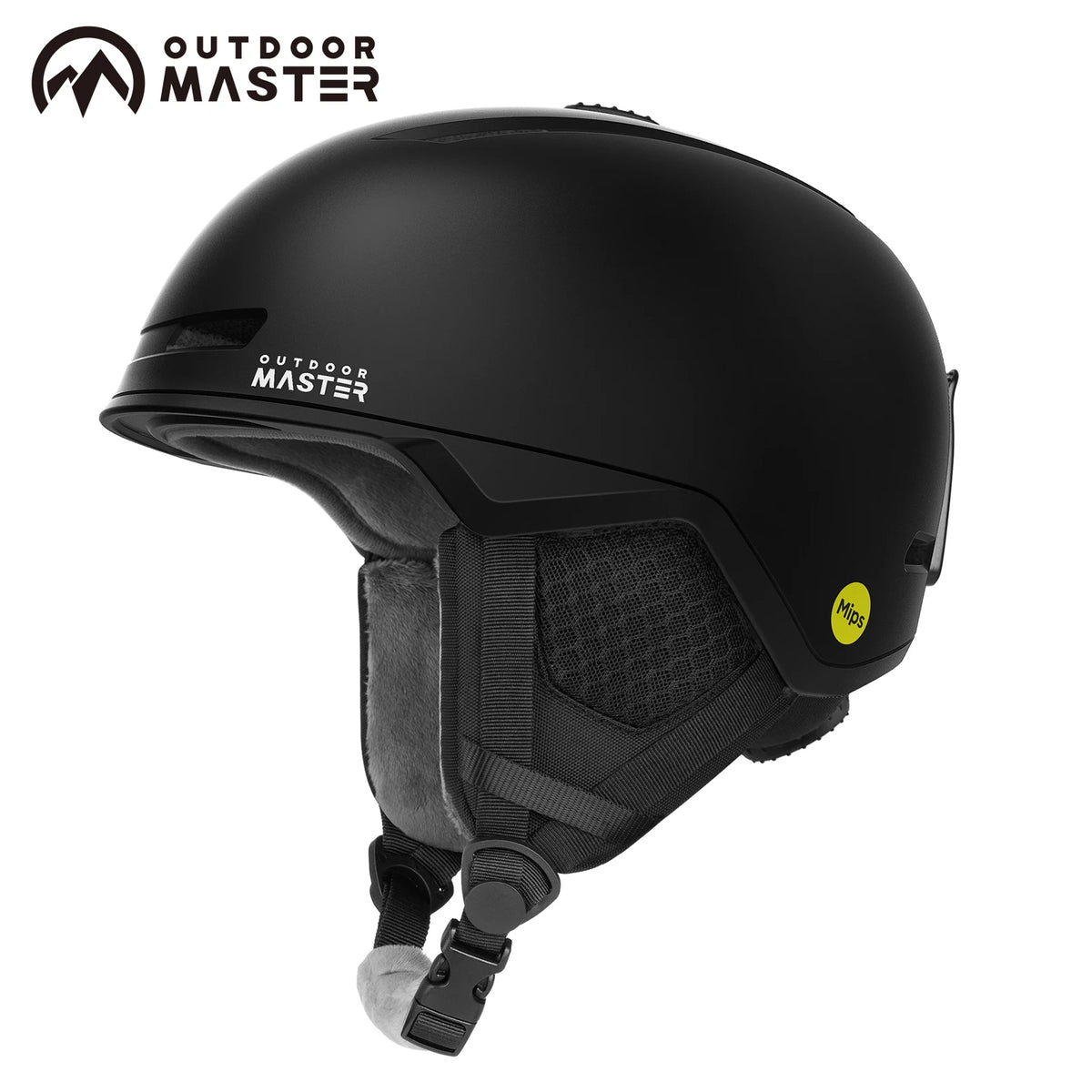 Casco de Nieve OutdoorMaster MIPS para Esquí y Snowboard, Casco para Adultos, Hombres y Mujeres, Invierno, Ventilación Ajustable, Certificado de Seguridad