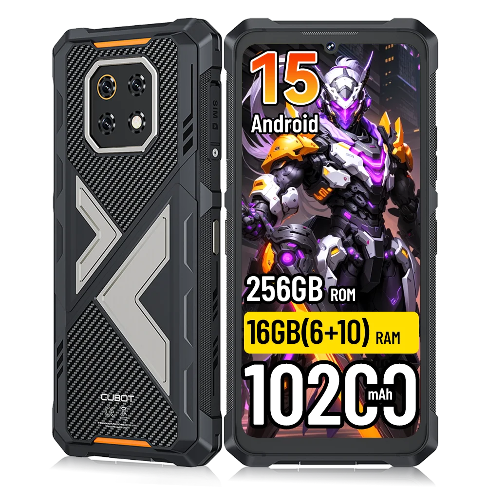 [Envío desde Polonia] Cubot KingKong ES 3 Smartphone resistente 16GB(6+10)+256GB Android 15 10200mAh 6.745'' Teléfono móvil 4G NFC