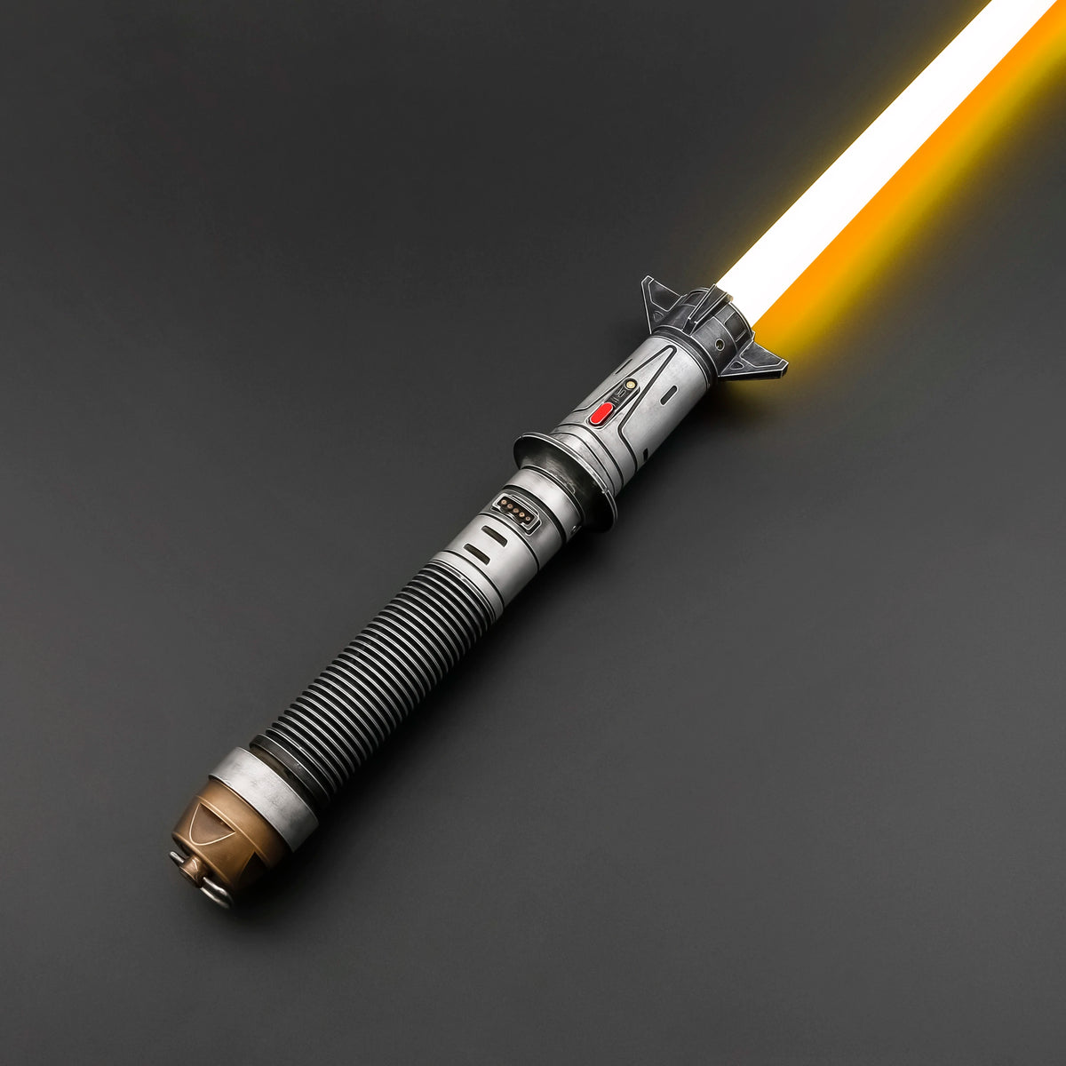 Sable de luz TXQSABER de Baylan Skoll, modelo Combat Proffie 2.2, con sonido Smooth Swing, efecto de bláster, acabado desgastado, cambio de color y juguete de fuerza para Halloween