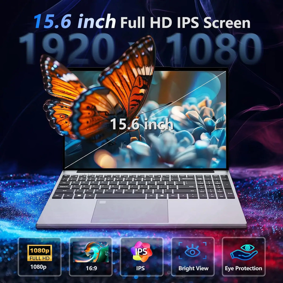 Nuevo portátil para juegos de 15.6'' con Intel Core i9 10980HK/i3-6100U, Windows 11 Pro, 16GB de RAM, 1TB M.2 SSD, desbloqueo por huella dactilar, retroiluminación, ordenador de oficina.
