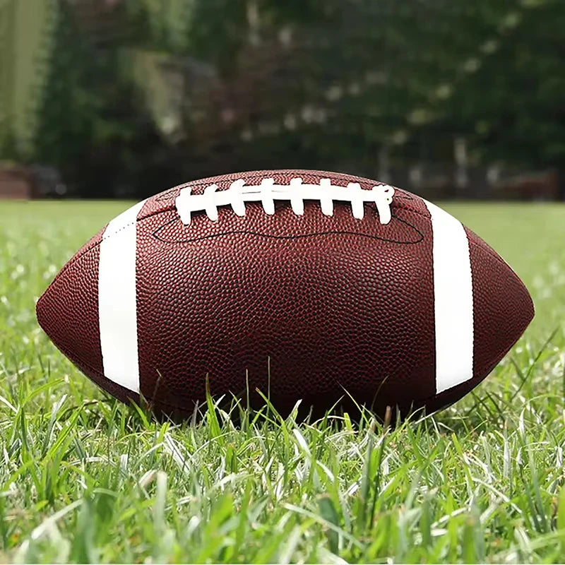 Balón de Fútbol Americano, Rugby, Fútbol Soccer, Tamaño Estándar 8.5 Pulgadas, Balón Deportivo para Hombres, Mujeres y Niños