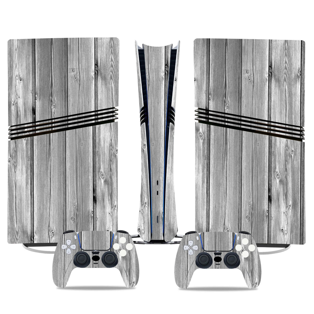 Adhesivo de vinilo decorativo para PS5 Pro Digital, funda de cobertura completa para consola de juegos y 2 controles