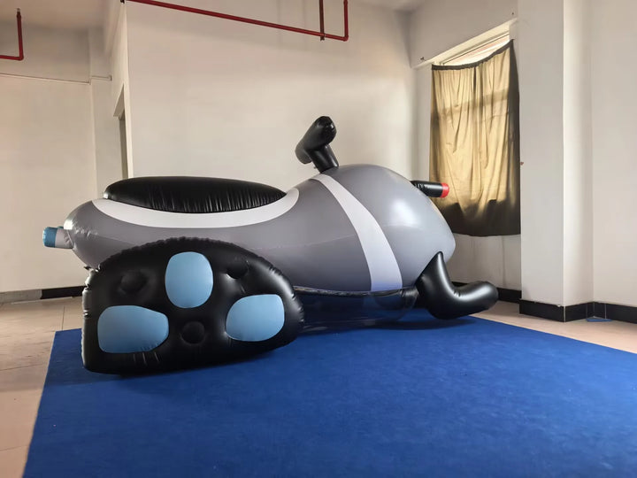 Bote Inflable con Motor para Jet Ski, Bote Flotante para Piscina, Lago, Juegos Acuáticos al Aire Libre, Regalo de Vacaciones