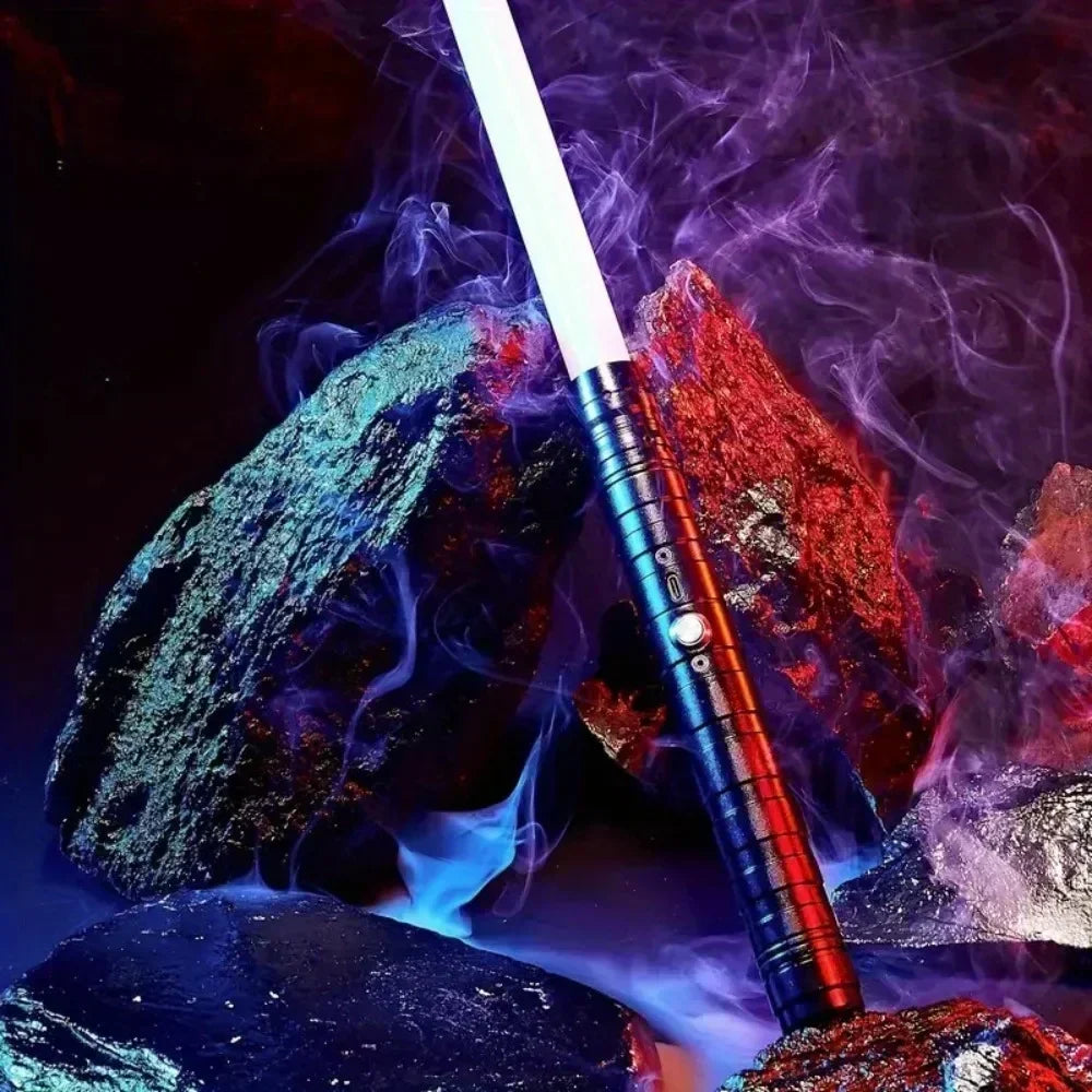 WS Lightsaber Laser Toys RGB Metal Light Saber Sword De Luz Kpop Lightstick Espada Rave Lightsaber Flashing Toy