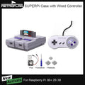 Retroflag SUPERPi Case with Wired Controller for Raspberry Pi 3B+ 2B 3B Deluxe Edition UCase Set