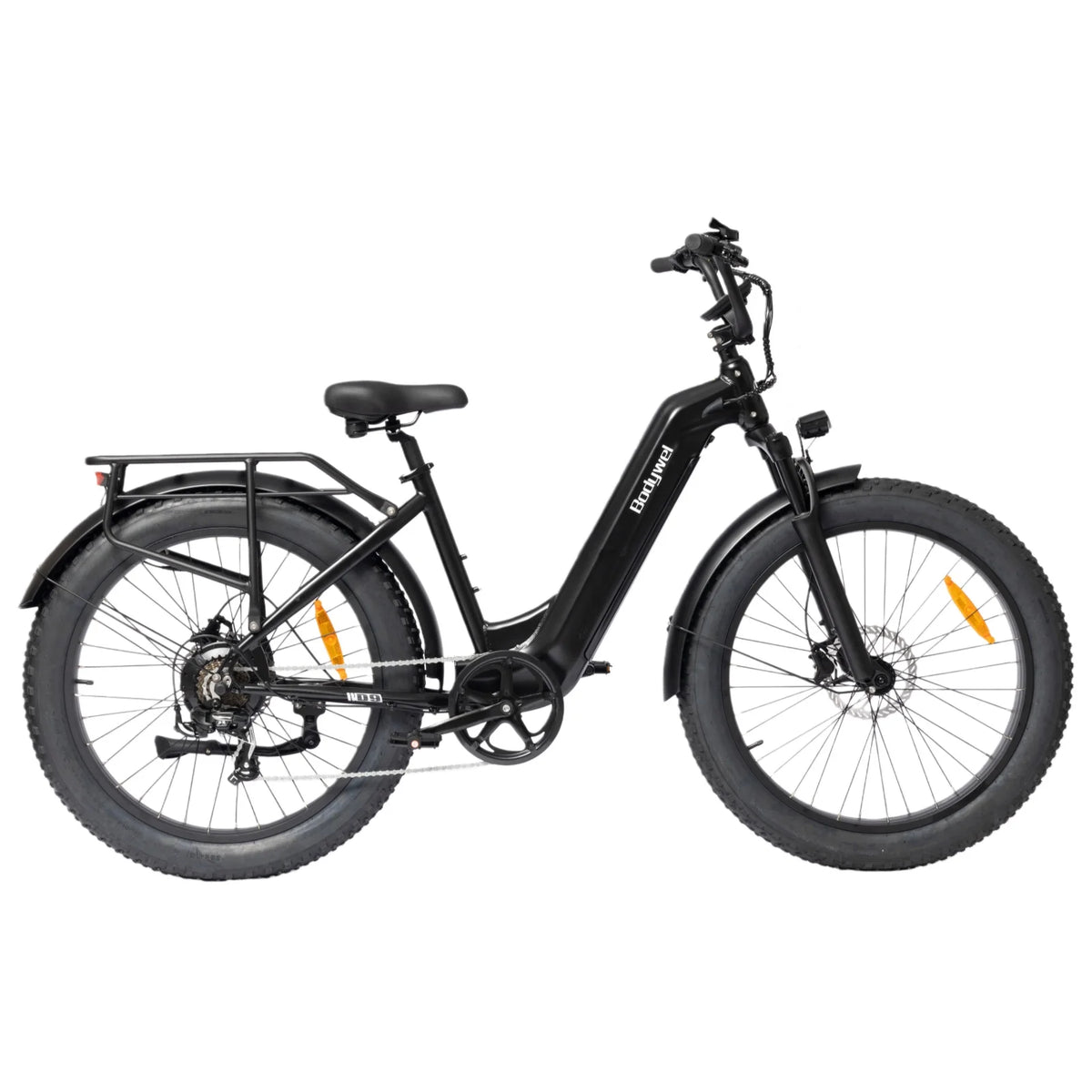 Bodywel D6/D9 26" Fat Tire Electric Bike for Adults, 48V 15Ah BAFANG Motor E-Bike, Hydraulic Disc Brakes, 7-Speed All-Terrain EU E-Bike