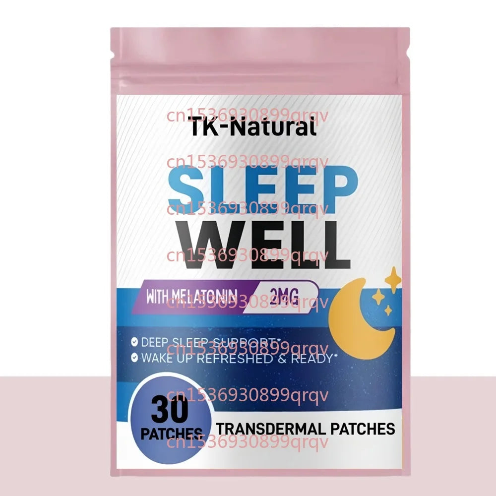 30 parches Parches transdermicos para dormir bien con vitamina B6, Passiflora