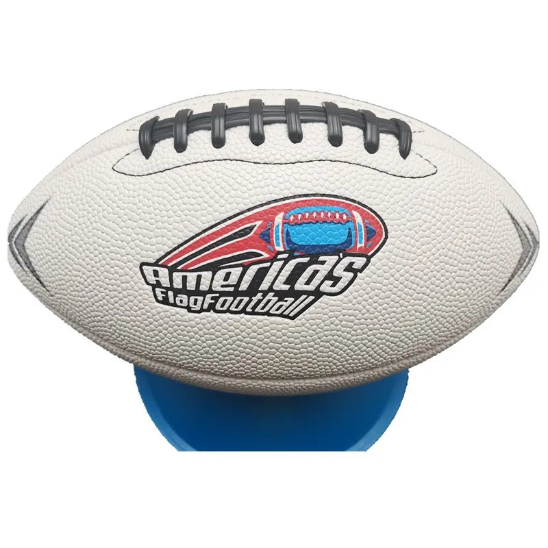 Balón de Rugby americano para niños, pelota de fútbol americano, deportes y entretenimiento, pelota de entrenamiento, tamaño 9