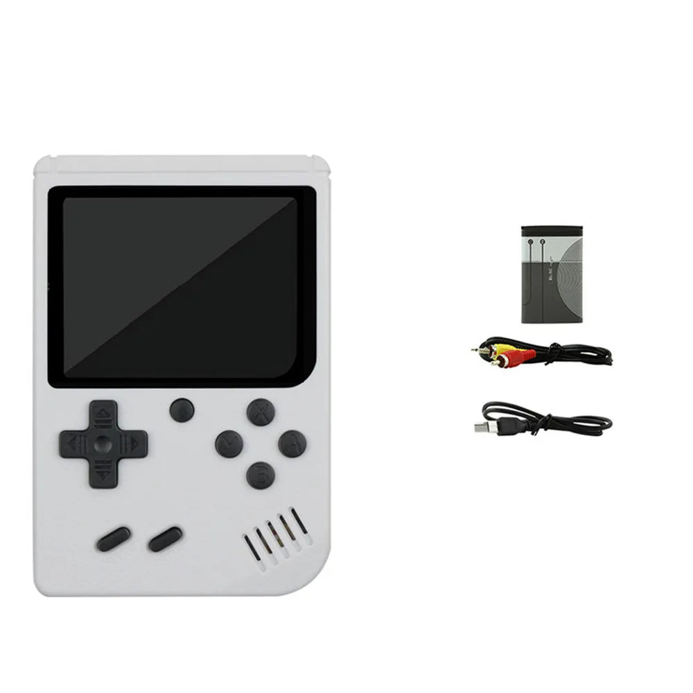 Consola de videojuegos retro con pantalla LCD de 2.4 pulgadas, 400 juegos integrados, consola de juegos portátil de bolsillo, regalo de Navidad