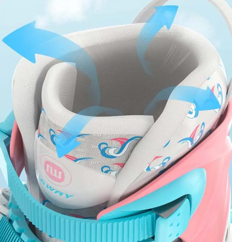 Patines en línea de tamaño ajustable, zapatillas intermitentes para niños y niñas, patines de 4 ruedas para mujeres y hombres, zapatillas de patinaje al aire libre