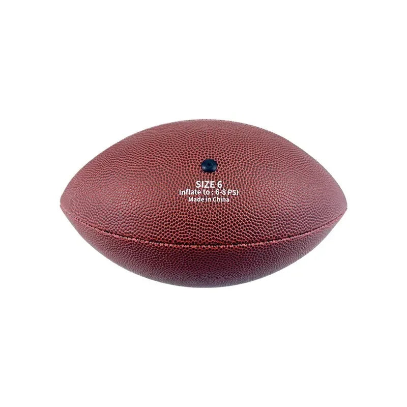 1 balón de fútbol americano estándar para jóvenes y adultos, para deportes al aire libre, juegos, competiciones, entrenamiento, rugby, tallas 9, 6, 3