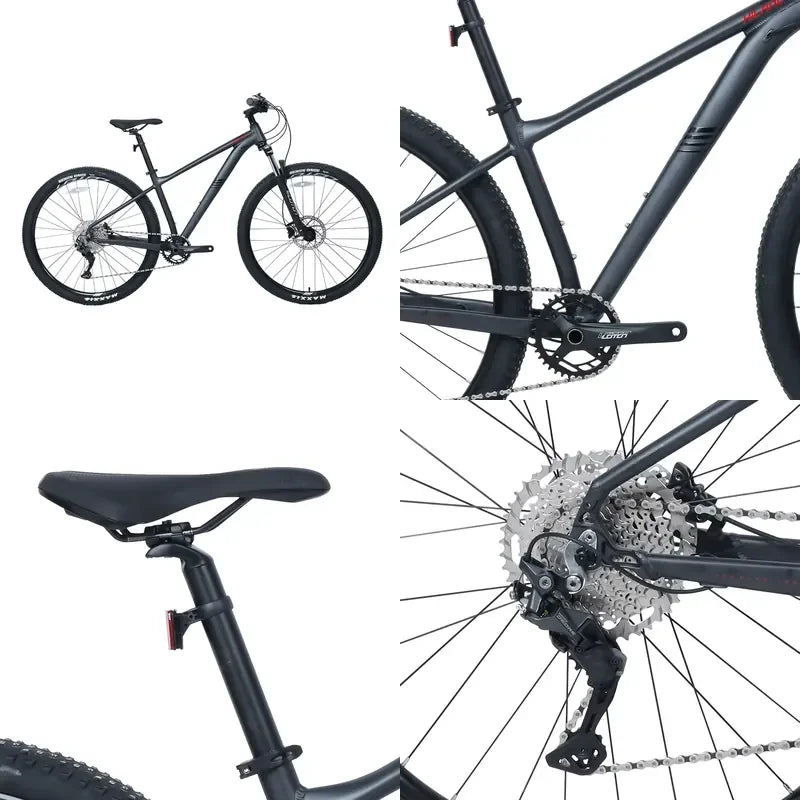 Bicicleta de montaña JOYKIE de 29 pulgadas, cuadro de 1 * 10 velocidades, bicicleta de 29 pulgadas