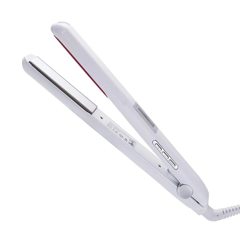 Plancha de Pelo Profesional con Infrarrojos y Ultrasonidos para el Cuidado del Cabello, Repara el Cabello Dañado, Seco y Encrespado, Herramienta de Peinado