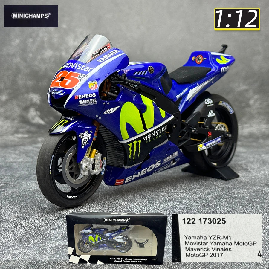 Minichamps 1/12  New FOR YZR-M1  RC213V  GP11 Metal motorcycle model static display collection holiday gifts