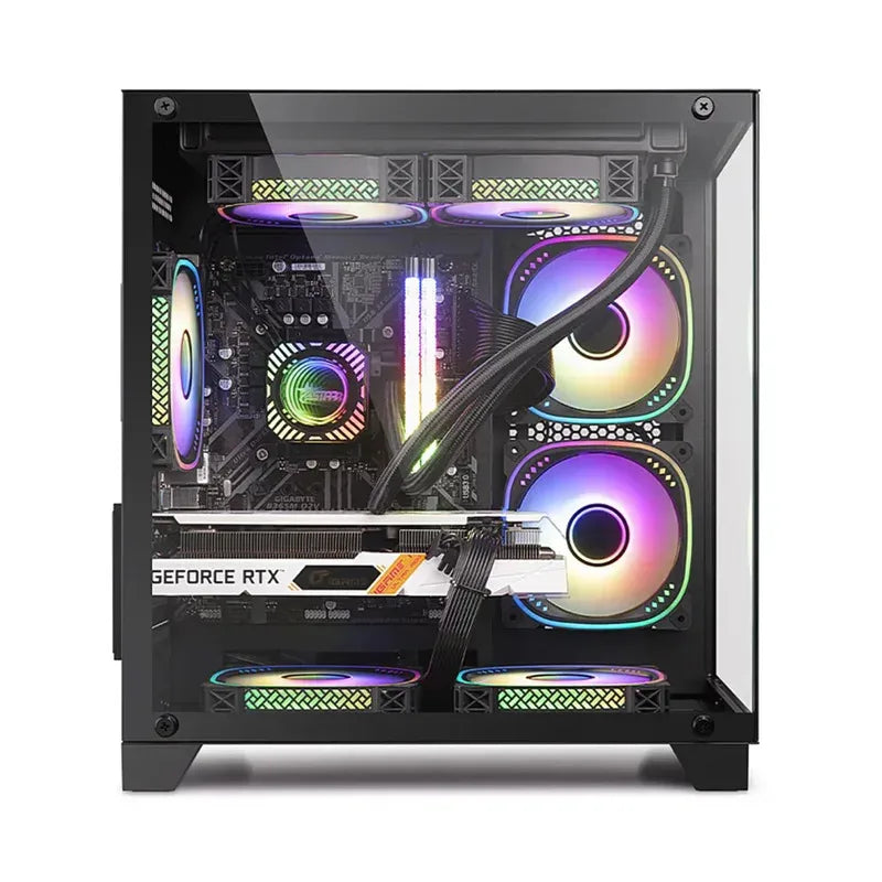Computadora de escritorio para juegos de PC Amd 5600x Cpu RTX 4060 6g 500gb M2 8g Ram