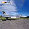 Avión de Control Remoto Eléctrico Simulado FMS EDF Jet 70mm F‑16C Fighting Falcon PNP, Avión de Espuma de Ala Fija F16C