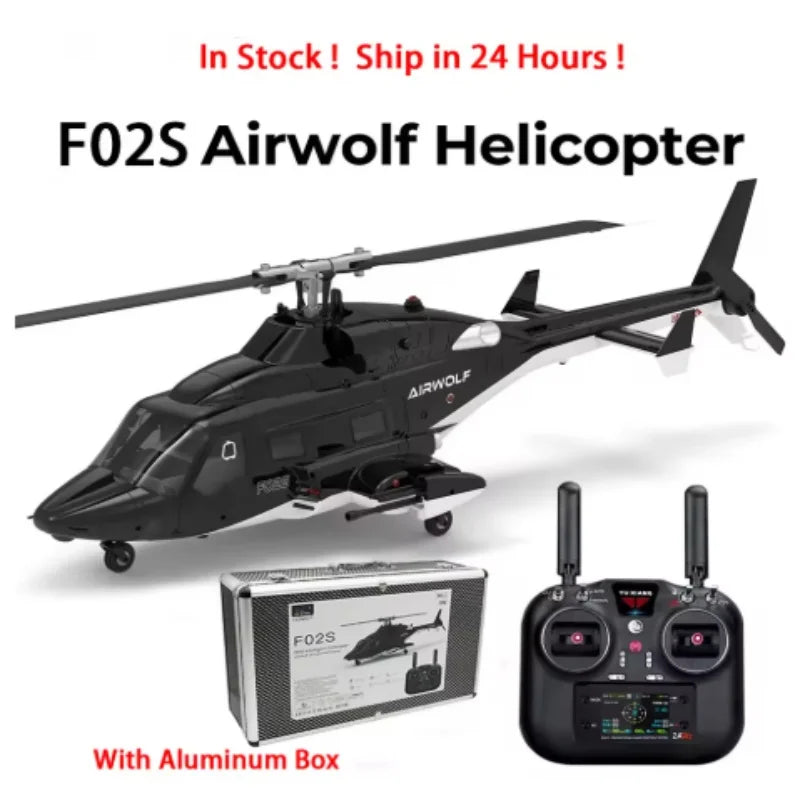 NUEVO Helicóptero RC YUXIANG Airwolf Escala 1:34 Avión 9CH GPS 2.4GHZ Doble Motor Aeronave RC