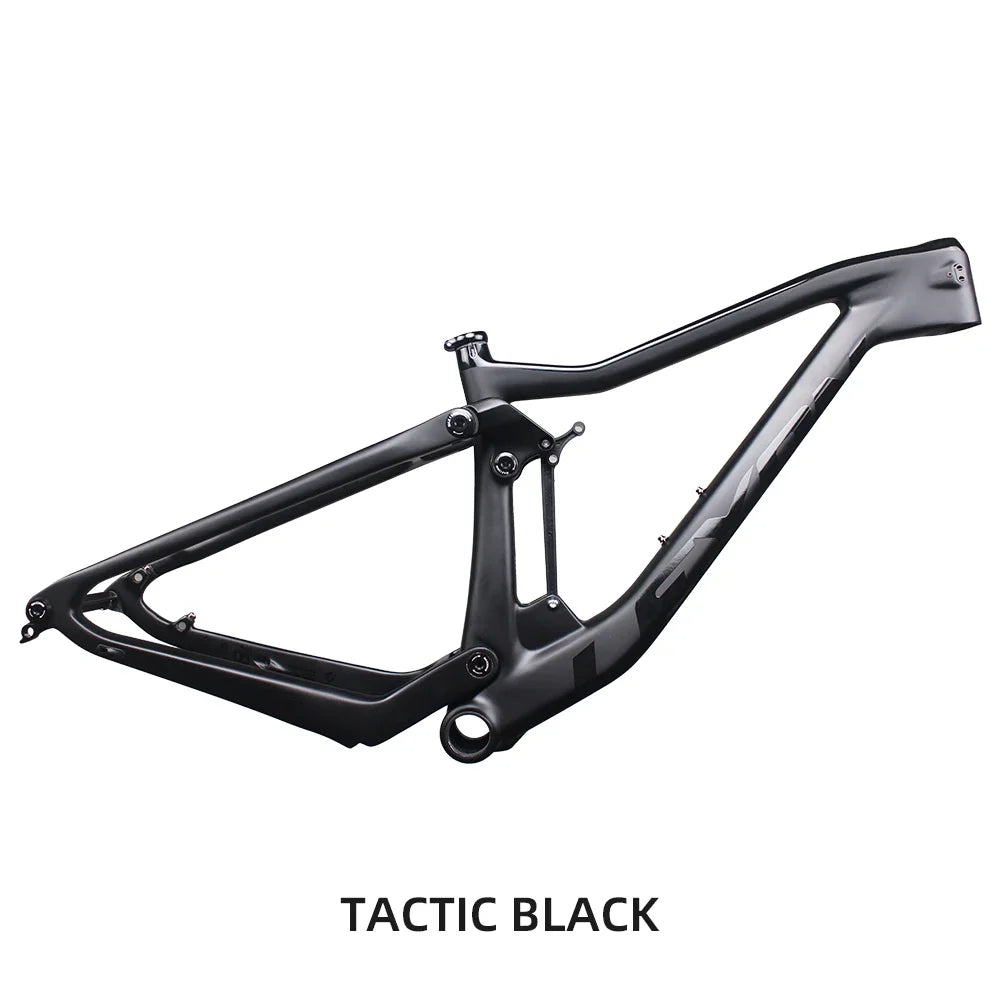 Cuadro de bicicleta de montaña LEXON de carbono completo, suspensión, Boost 148 mm, 29er, Cross Country, XFUSION, para cuadro de bicicleta, piezas de ciclismo