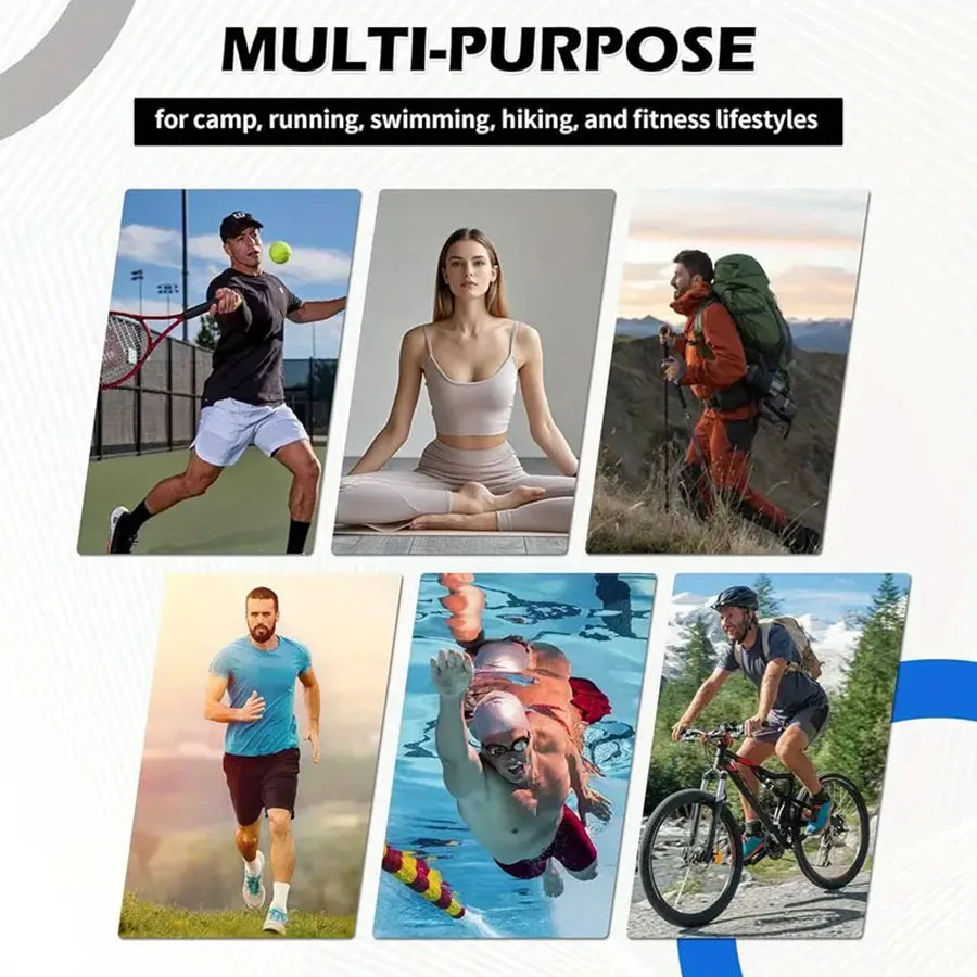 Toalla deportiva de secado rápido para natación, gimnasio, Fitness, toallas absorbentes rápidas, para acampar, correr, nadar, playa, toallas