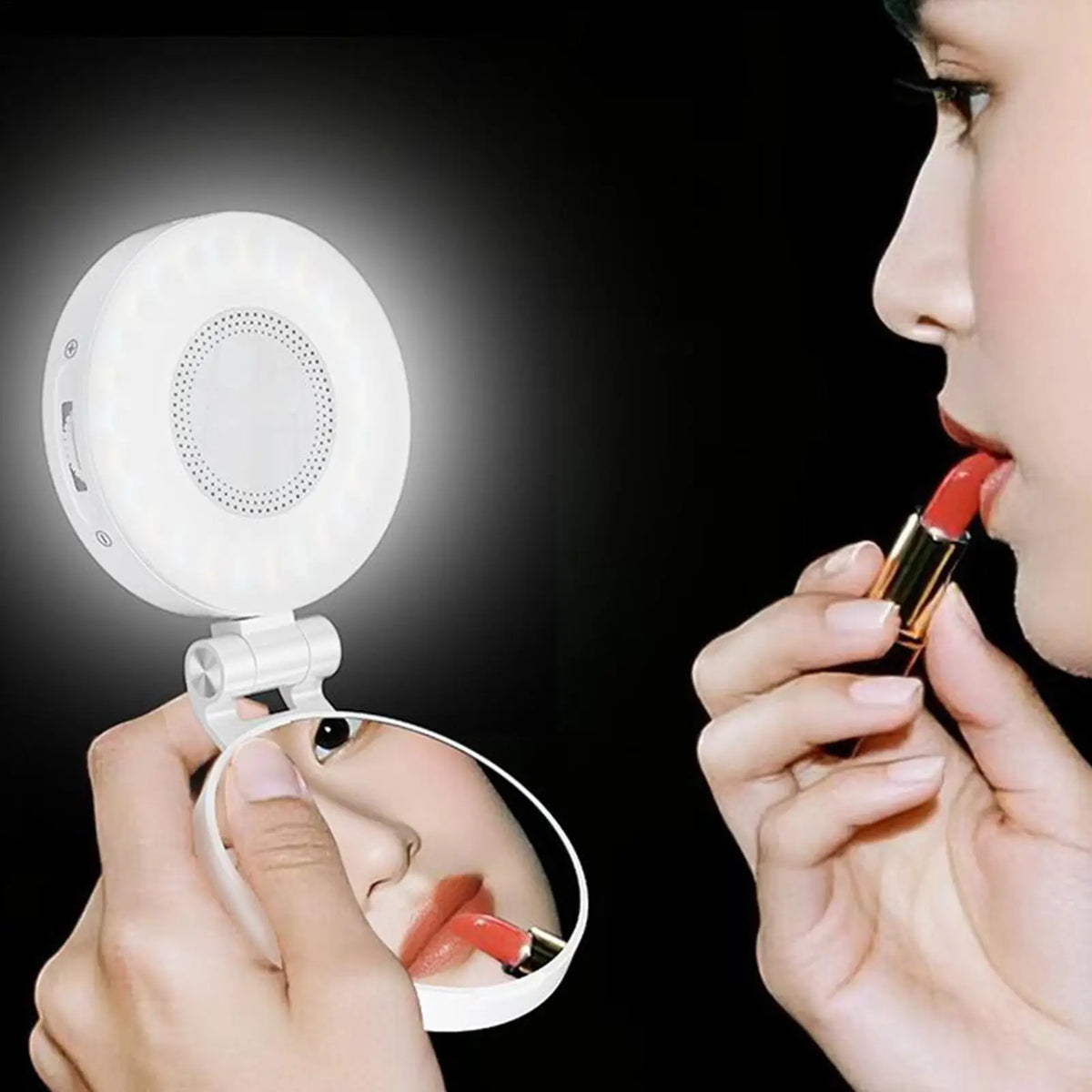 Luz para Selfie para teléfono, luz LED magnética para teléfono, Selfie, 3 modos de iluminación ajustable para maquillaje, portátil, cámara web, Vlog