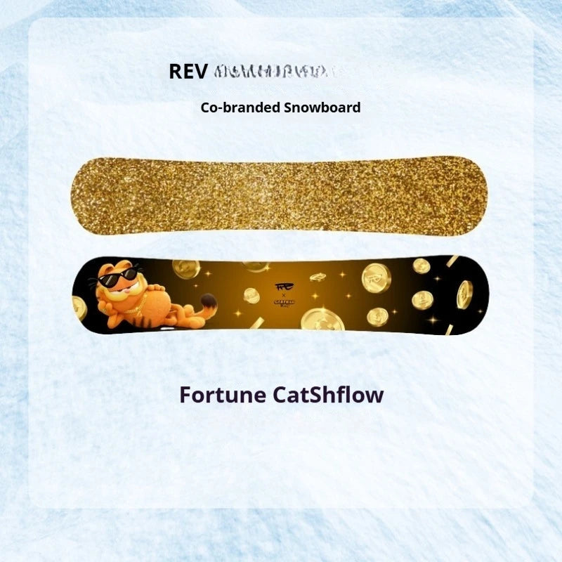 REV 145/152/156/160cm Chapa para Snowboard Engravura y Deslizamiento Profesional de Invierno Resistente al Desgaste para Todo el Agua