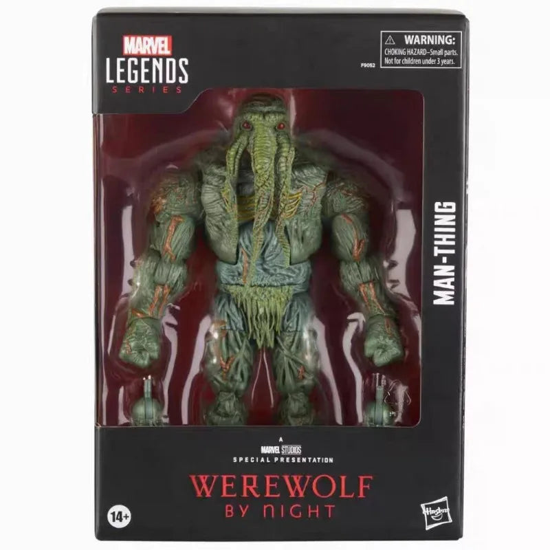 En Stock, Figuras de Acción de la Serie Marvel Legends de Hasbro, Werewolf By Night, Man-Thing, Juguetes de Anime y Películas, Regalos y Pasatiempos