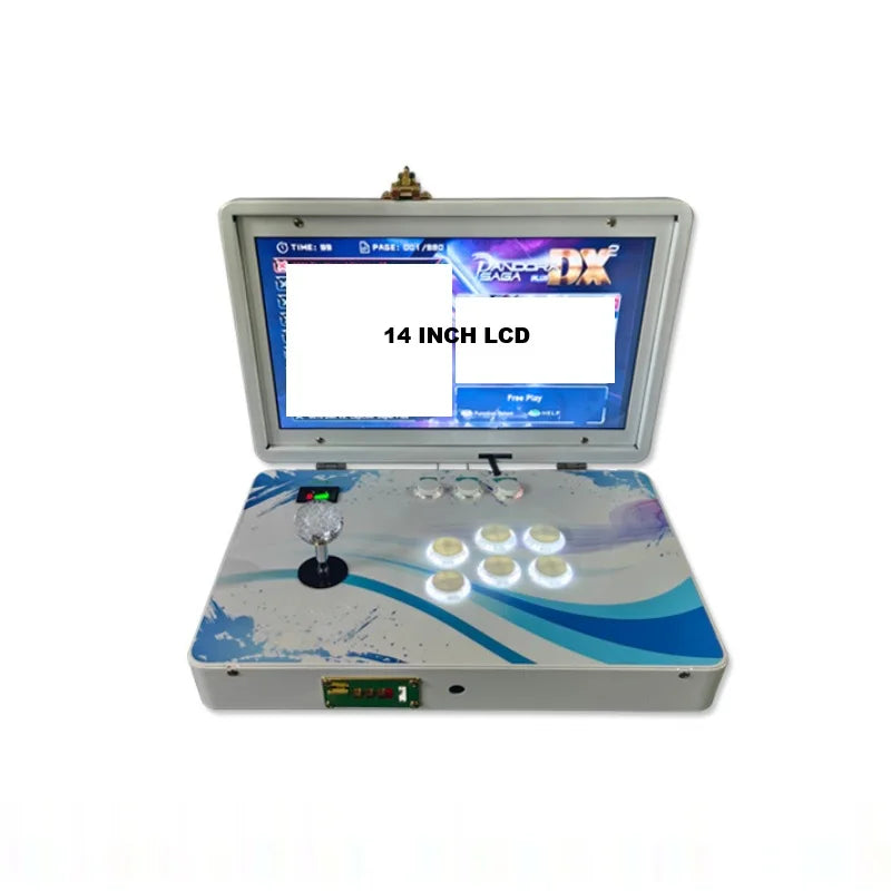 Armario Arcade de 20 pulgadas, caja Pandora H3 S812, máquina de 23000 juegos, doble botón de Joystick con moneda Slooter, consola Arcade Bartop