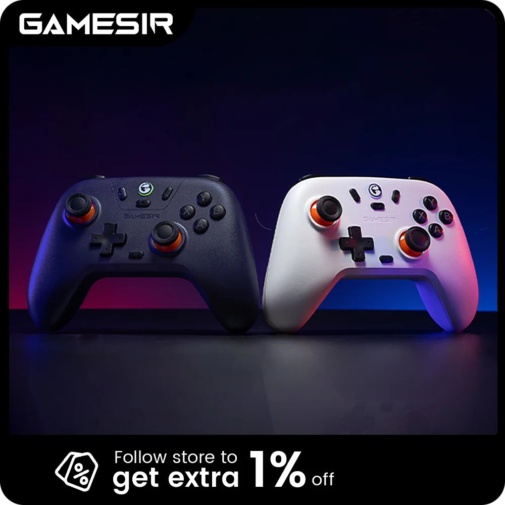 Mando inalámbrico GameSir Nova Lite, controlador de juegos Bluetooth con efecto Hall para Switch, Android, iOS, PC y juegos de Steam