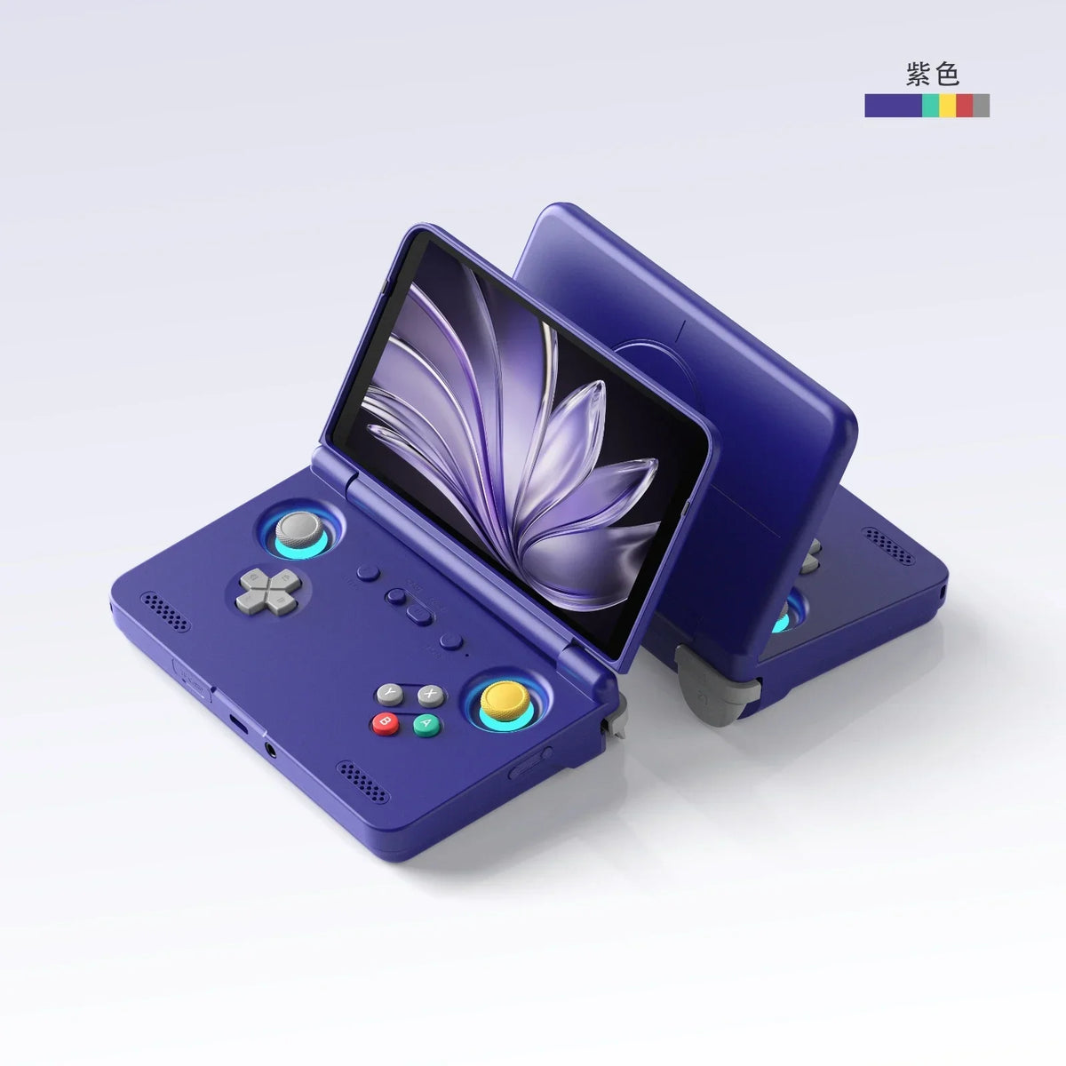 Consola de juegos Retroid Pocket Flip2, consola plegable 1080p, pantalla AMOLED de 5,5" y 500 nits, dispositivo portátil de juegos de 5000 mAh personalizado