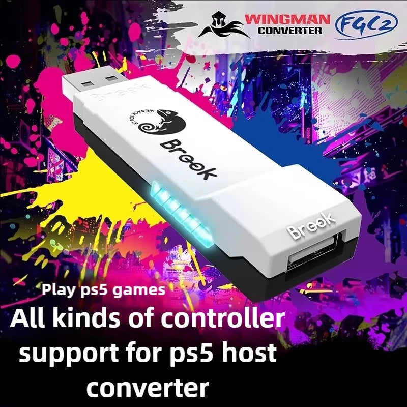 Convertidor nativo Wingman FGC 2 para PS5, compatible con Switch/PC/mandos Arcade Stick para PS5/PC Windows