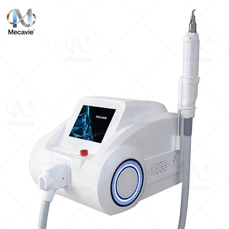 Nueva Versión Mejorada, Máquina de Terapia Láser Nd Yag Q-Switched en Oferta, Eliminación de Tatuajes, Eliminación de Arrugas, Peeling de Carbono, 5 Cabezales de Operación