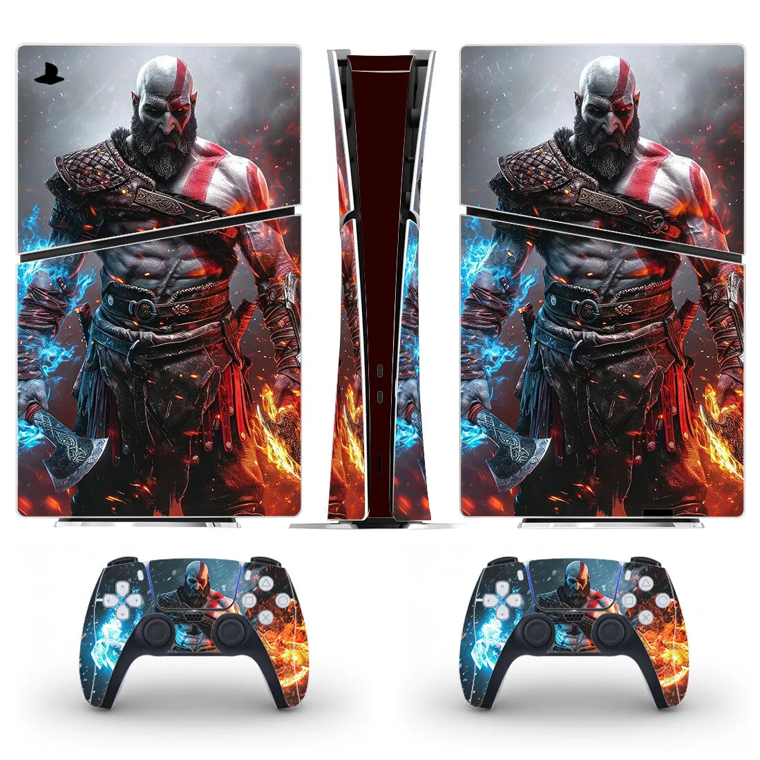 New Game PS5 Slim Digital Skin Sticker Decal Cover for Console and 2 Controllers PS5 Slim Sticker Vinyl