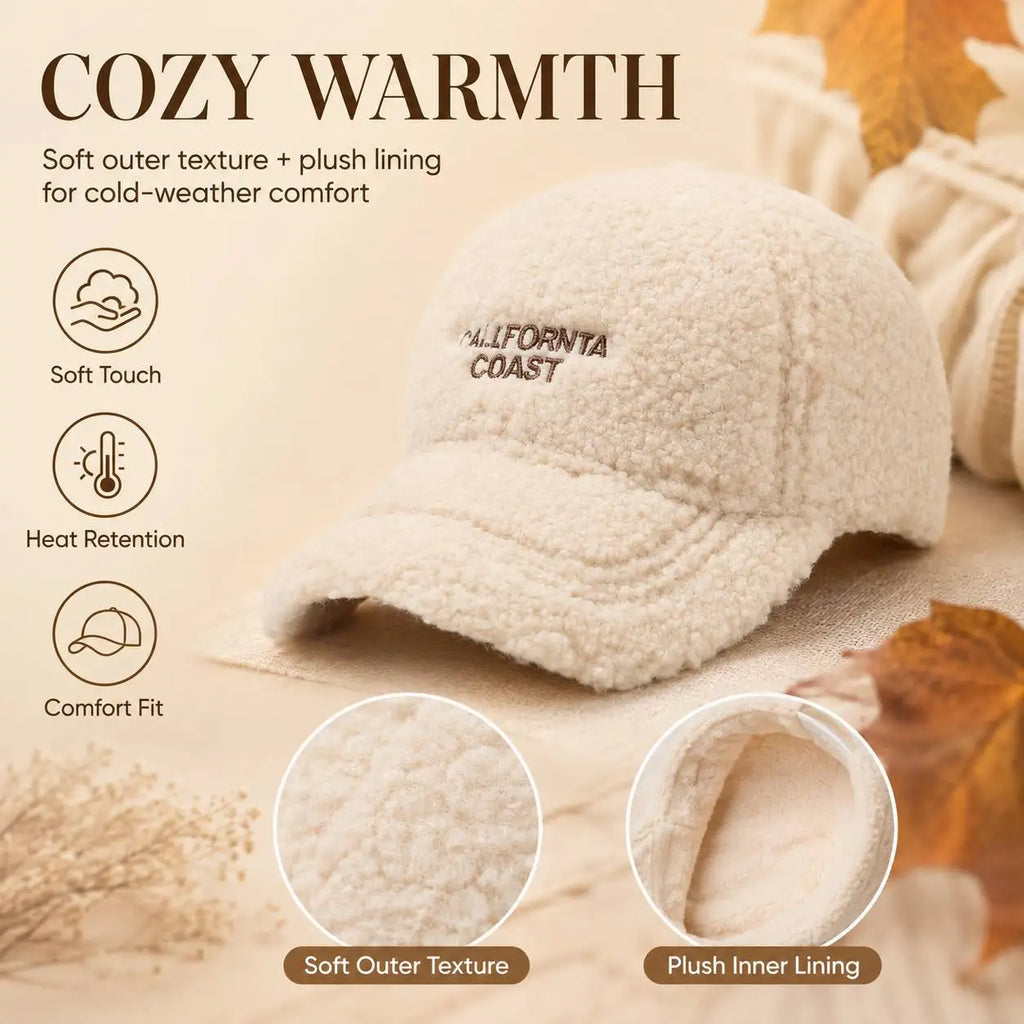 Gorras de béisbol gruesas, con forro de felpa, cálidas, ajustables, resistentes al frío, ideales para practicar deportes, montar en bicicleta, para actividades al aire libre, resistentes al viento, gorros de esquí y snowb