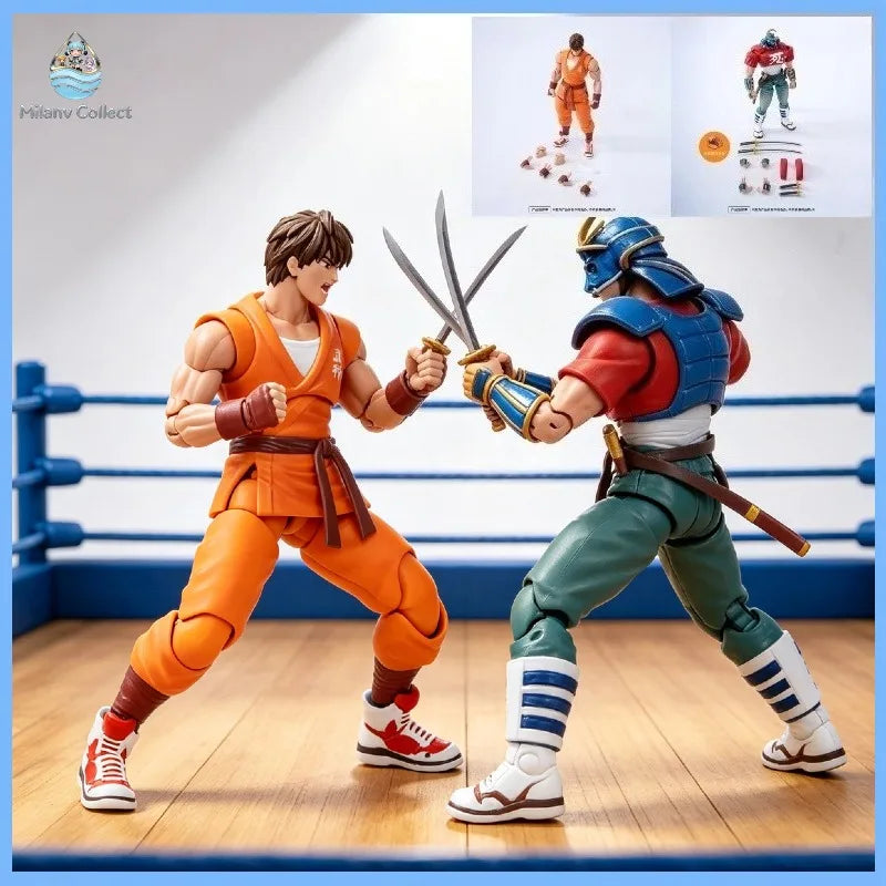 Pre-Sale 1/12 Articulated Street Fighter Final Fight Guy Sodom Movable Joint Action Figure Collectible Toy Gift